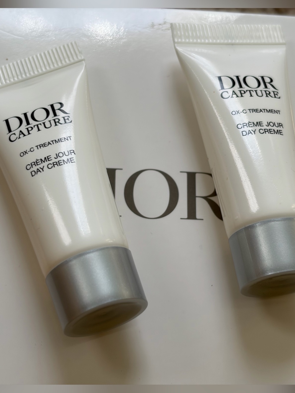Dior Capture Ox-C Treatment Day Creme Cream Bundle of 2 Miniatures Authentic